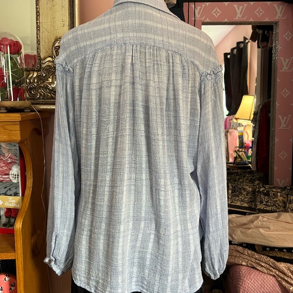 Free people button up blouse - Picture 7 of 11